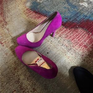 Elegant Purple Women's Heels